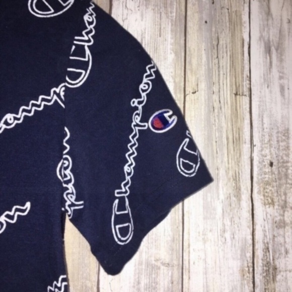 Champion Kids Blue Tee - Picture 2 of 4